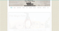 Desktop Screenshot of freereignfarm.com