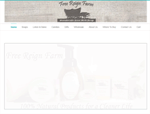 Tablet Screenshot of freereignfarm.com